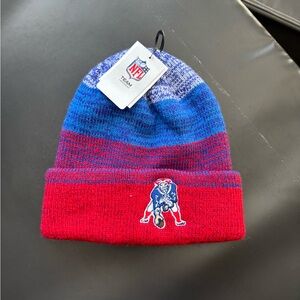 NFL Beanie - Red and Blue
